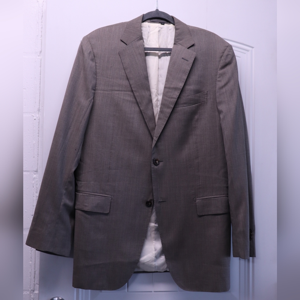Suitsupply 100% Wool Tan 2 piece Notch Lapel Suit